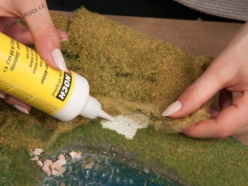 Foliáž luční tráva tmavě zelená - Noch 07292