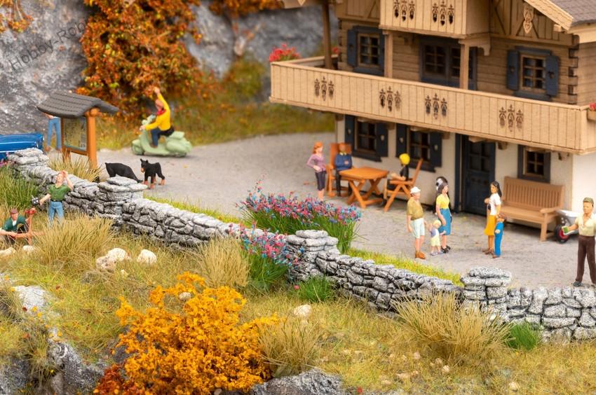 Zídky kamenné H0 - Noch 58283