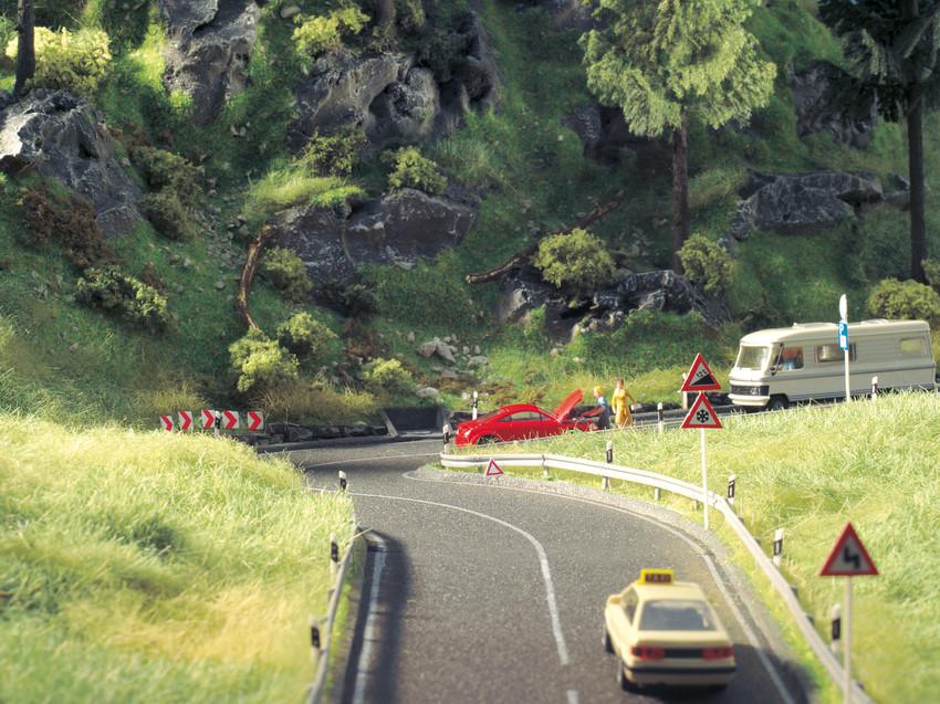 Silnice asfaltová H0 - Noch 60703