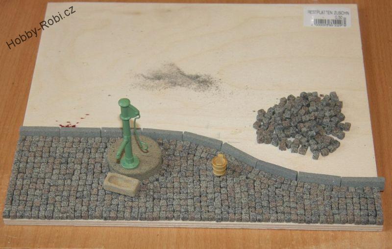 Písek na zásyp dlažby šedý 200g G - Miniaturbeton