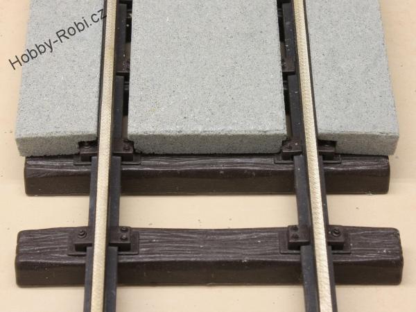 Kolejový přechod betonový pro oblouk R3 LGB G - Miniaturbeton