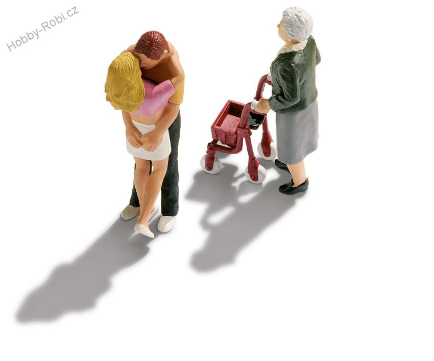 Postavičky Mladé páry H0 - Noch 15512
