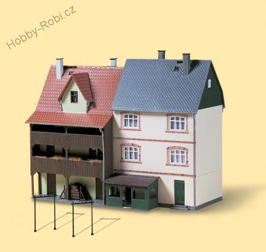 Městský dům s obchodem H0/TT - Auhagen 12347