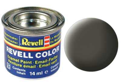 Barva emailová matná zelenavě šedá č. 67 - revell 32167