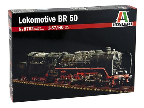 Lokomotiva BR50 stavebnice 1:87 H0 - Italieri 8702