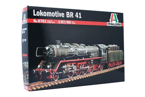 Lokomotiva BR41 stavebnice 1:87 H0 - Italieri 8701