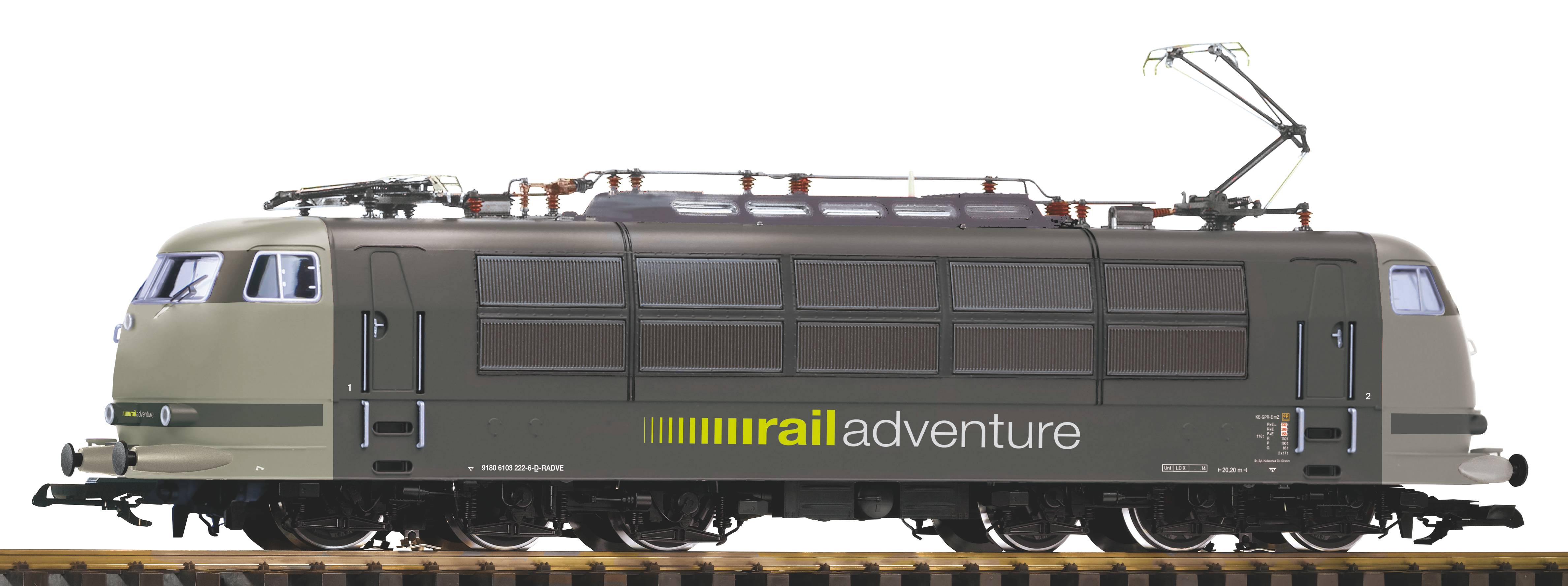 Elektrická lokomotiva BR 103 Railadventure zvuk G - Piko 37442