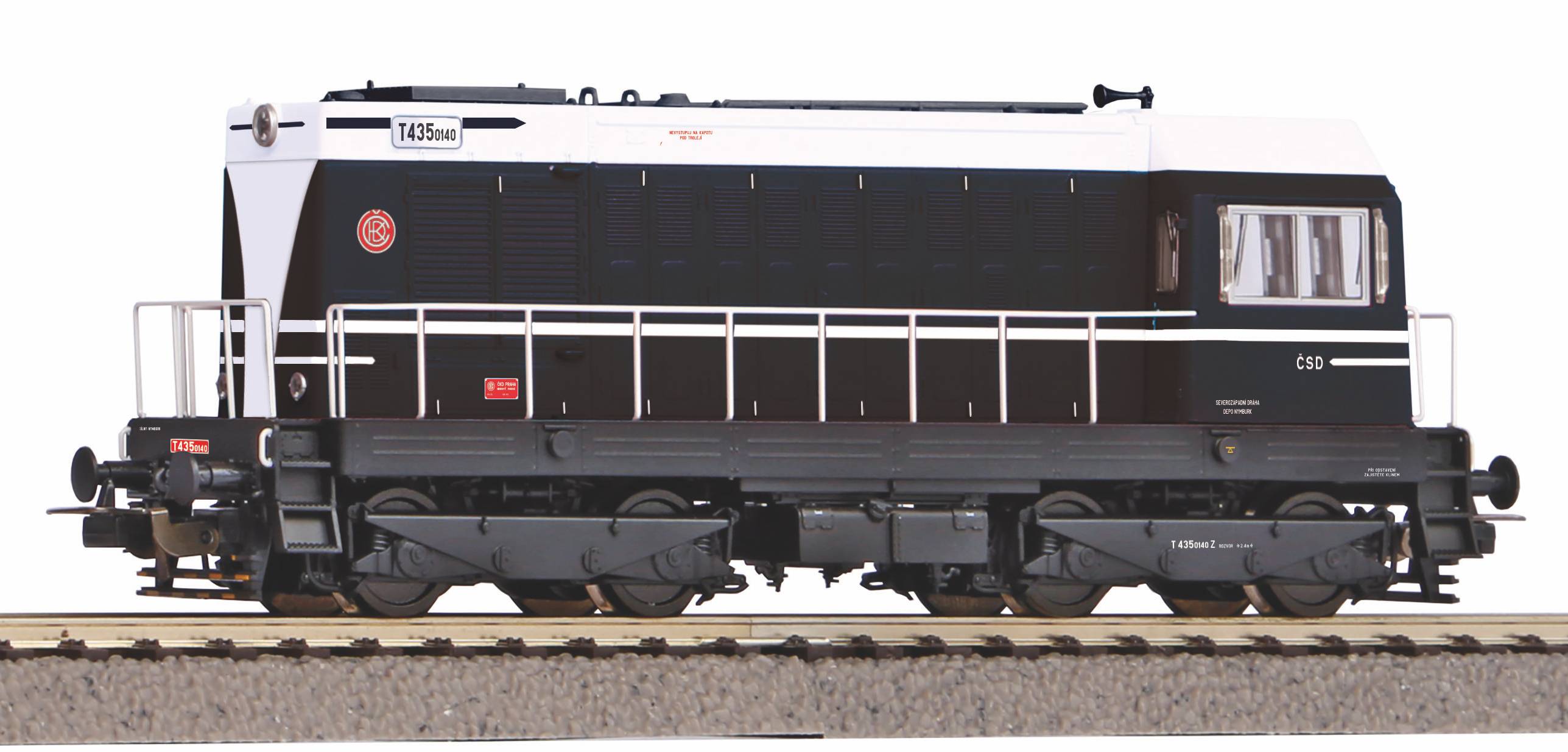 Lokomotiva T435.0140 Hektor ČSD H0 zvuk - Piko 52428