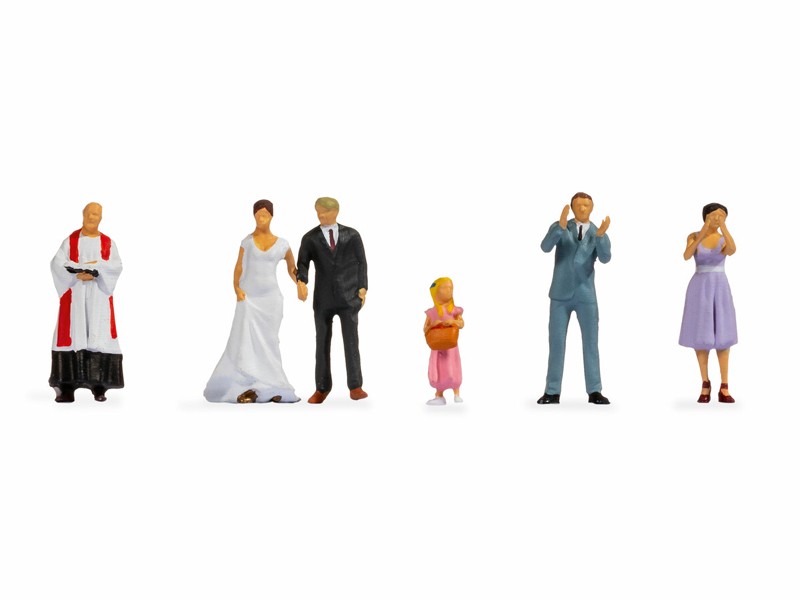 Postavičky Svatba H0 - Noch 15862