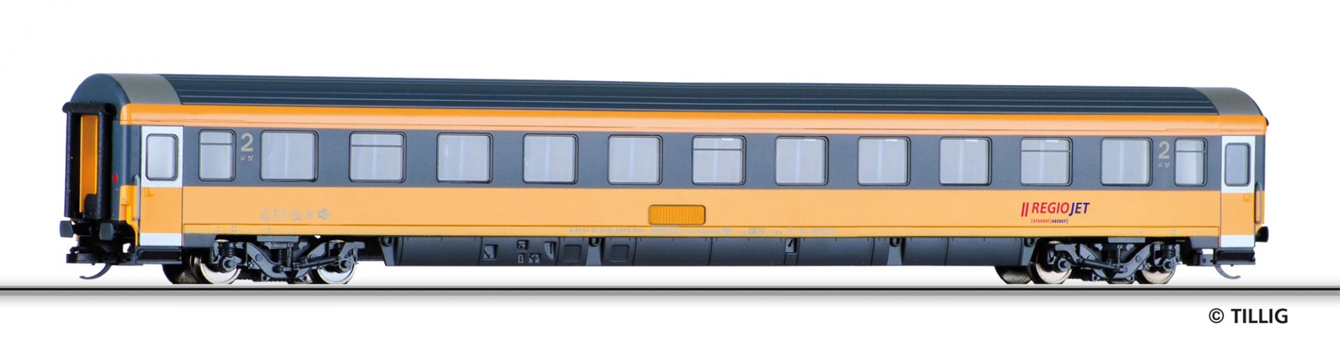 Osobní vůz Bmz Regio Jet TT - Tillig 16257
