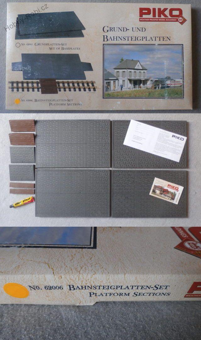 Nástupiště s kolejovým přechodem G - Piko 62006
