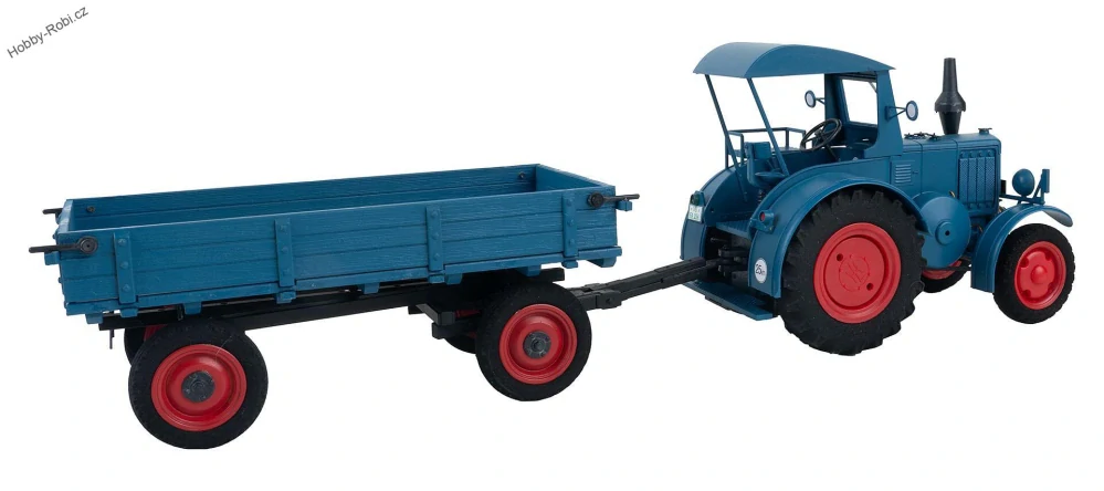 Traktor Lanz Buldog s přívěsem G - Faller 331620