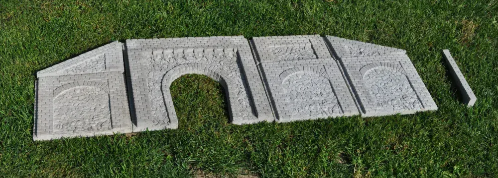 Tunelový portál z betonu G - Modul 01