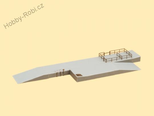 Rampa nakládací TT - Auhagen 13271