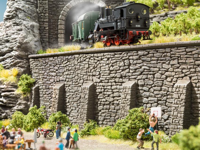 Opěrná zeď H0 - Noch 58066