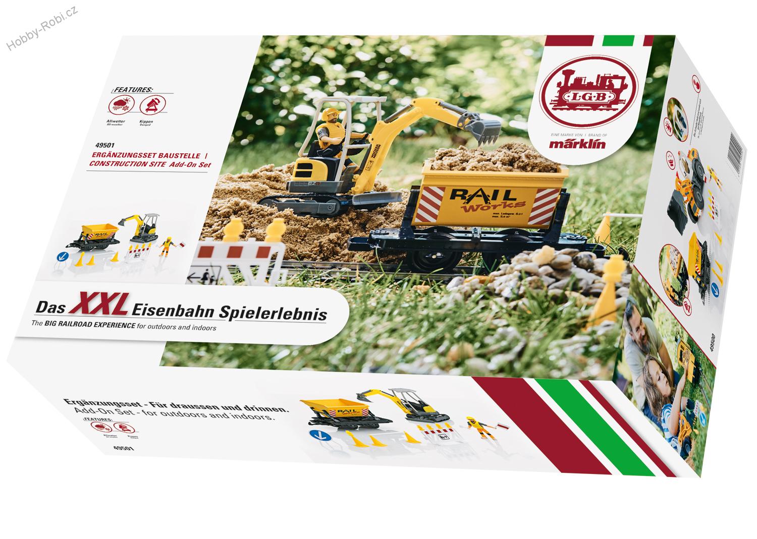 Stavební vlak rozšíření G - LGB 49501