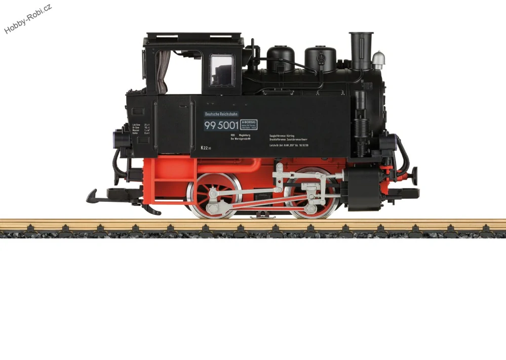 Parní lokomotiva 99 5001 zvuk G - LGB 20753