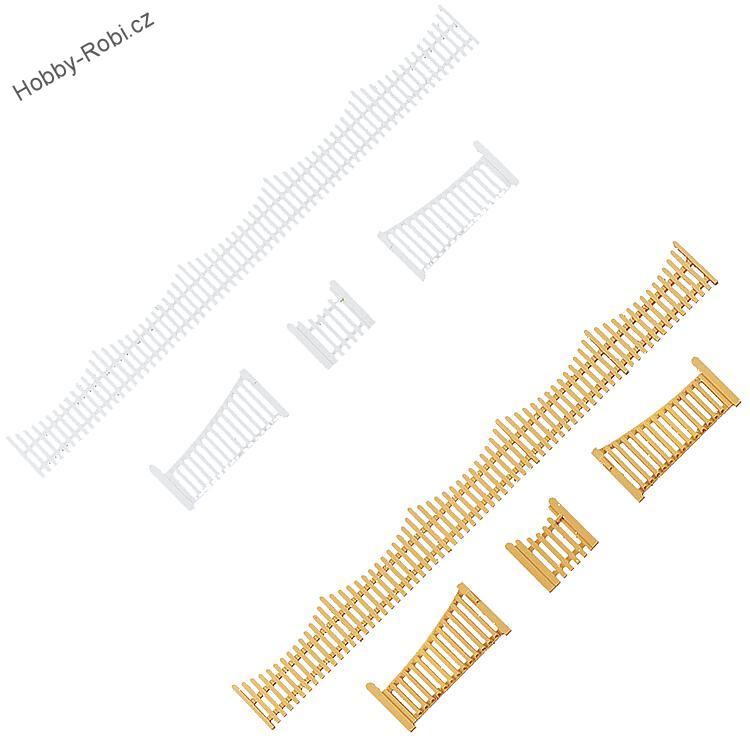 Zahradní plot s bránou H0 - Faller 180410