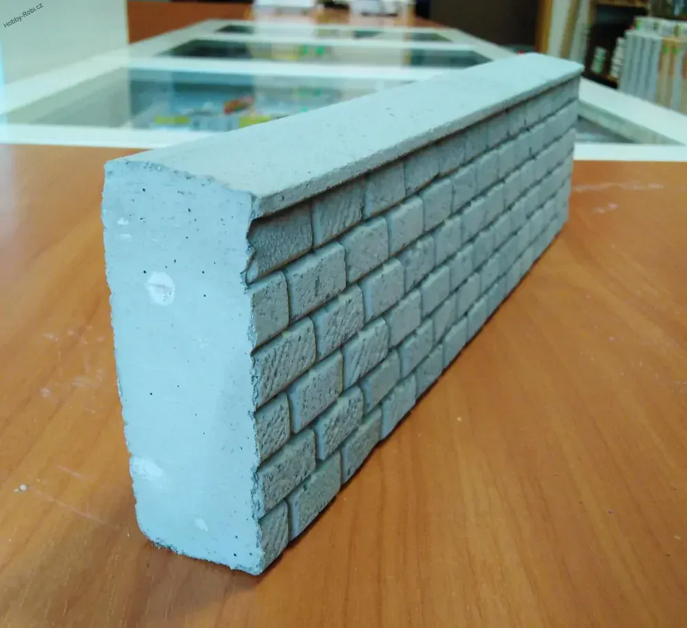 Kamenná stěna z betonu 30 cm G - Hobby Robi