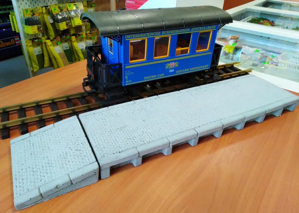 Nástupiště z betonu 40 cm G - Hobby Robi