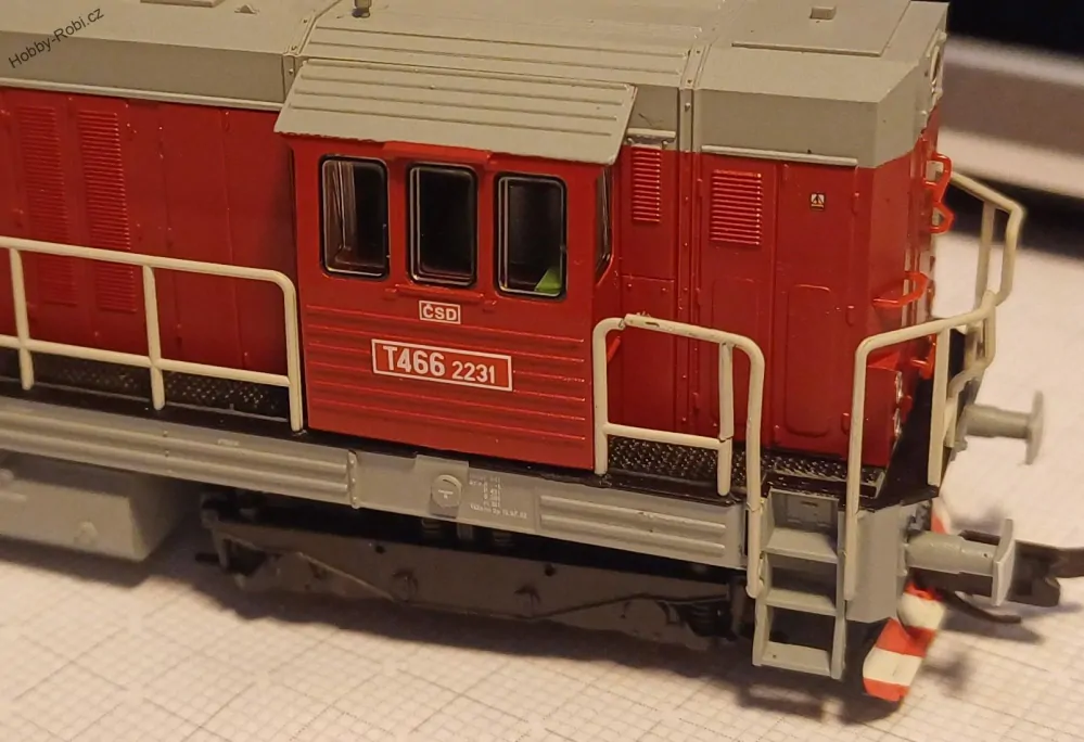 Dieselelektrická lokomotiva Kocour T466.2231 ČSD TT - Tillig 02767