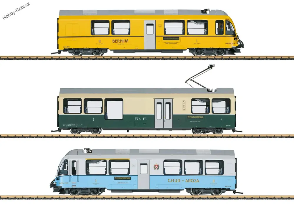 Elektrická jednotka Allegra ABe 8/12 RhB G - LGB 22227