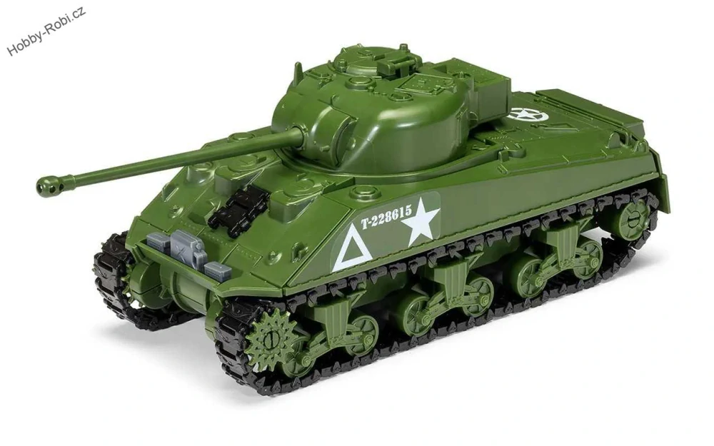 Zacvakávací model tanku Sherman - Airfix J6042