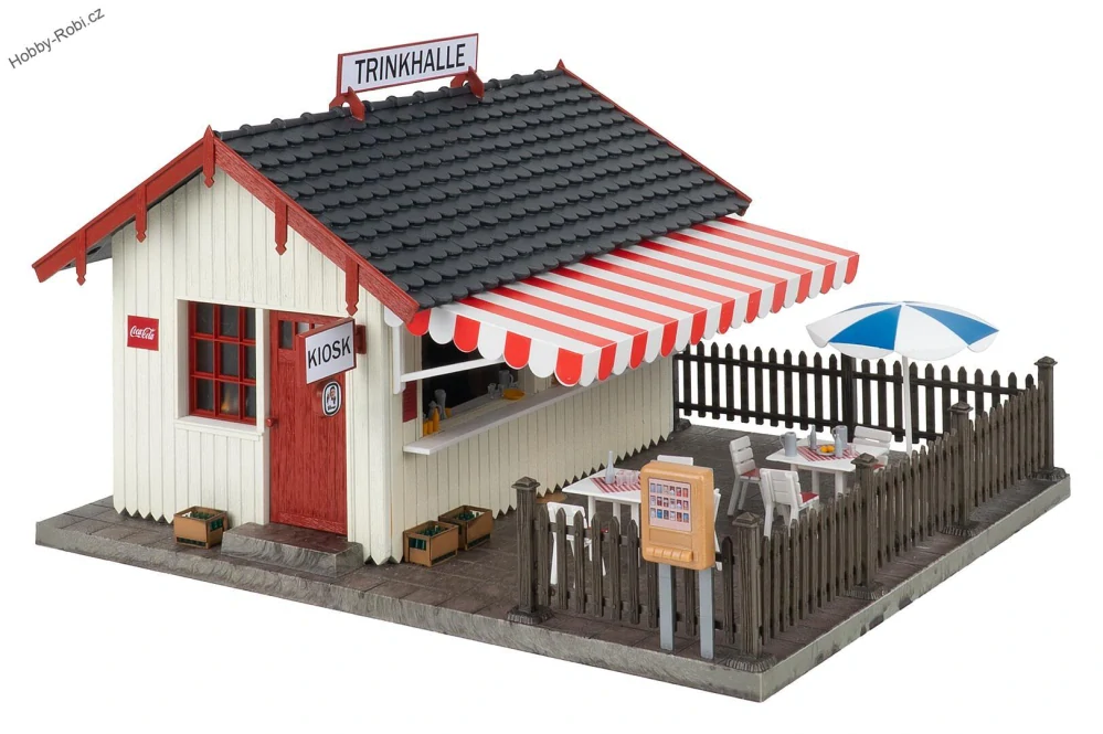 Občerstvení se zahrádkou G - Faller Pola 331111