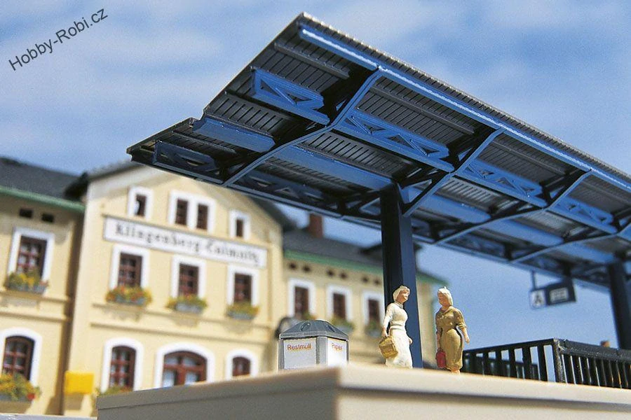 Kryté nástupiště TT - Auhagen 13312