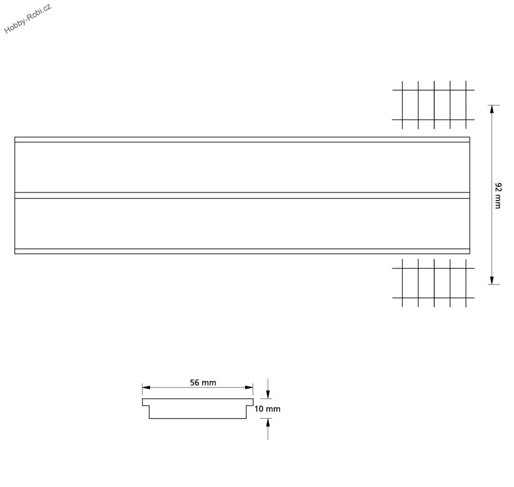 Kryté nástupiště  TT - Auhagen 13303
