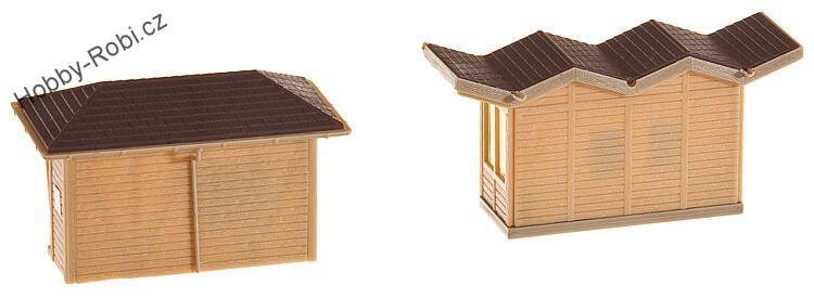 Čekárny H0 2 ks - Faller 180587