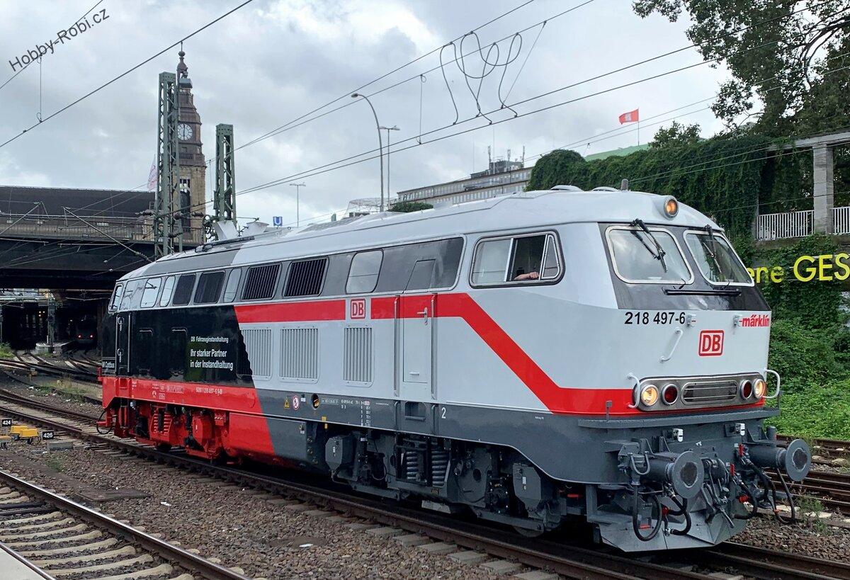 Motorová lokomotiva BR 218 Märklin+Piko G - Piko 37511