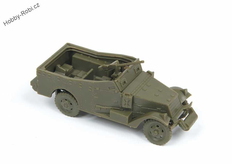 Zacvakávací model auta M3 Skaut 1:100 - Zvezda 6273