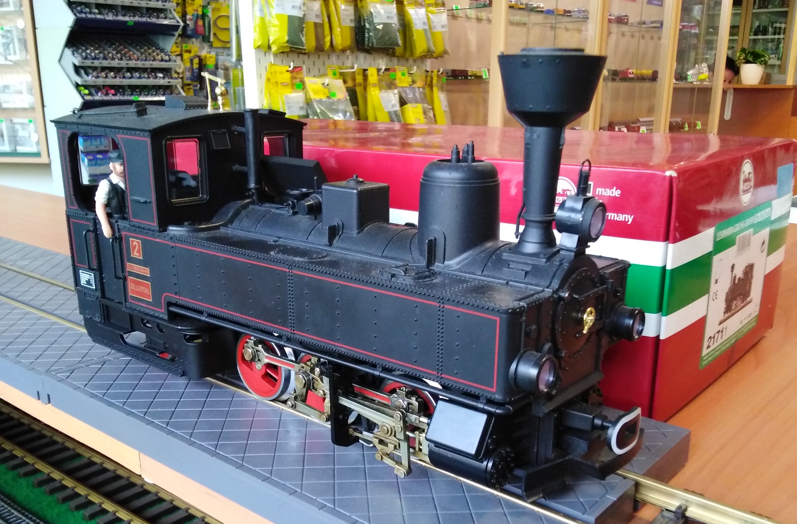 Komín lokomotivy Stainz a U37 G - LGB