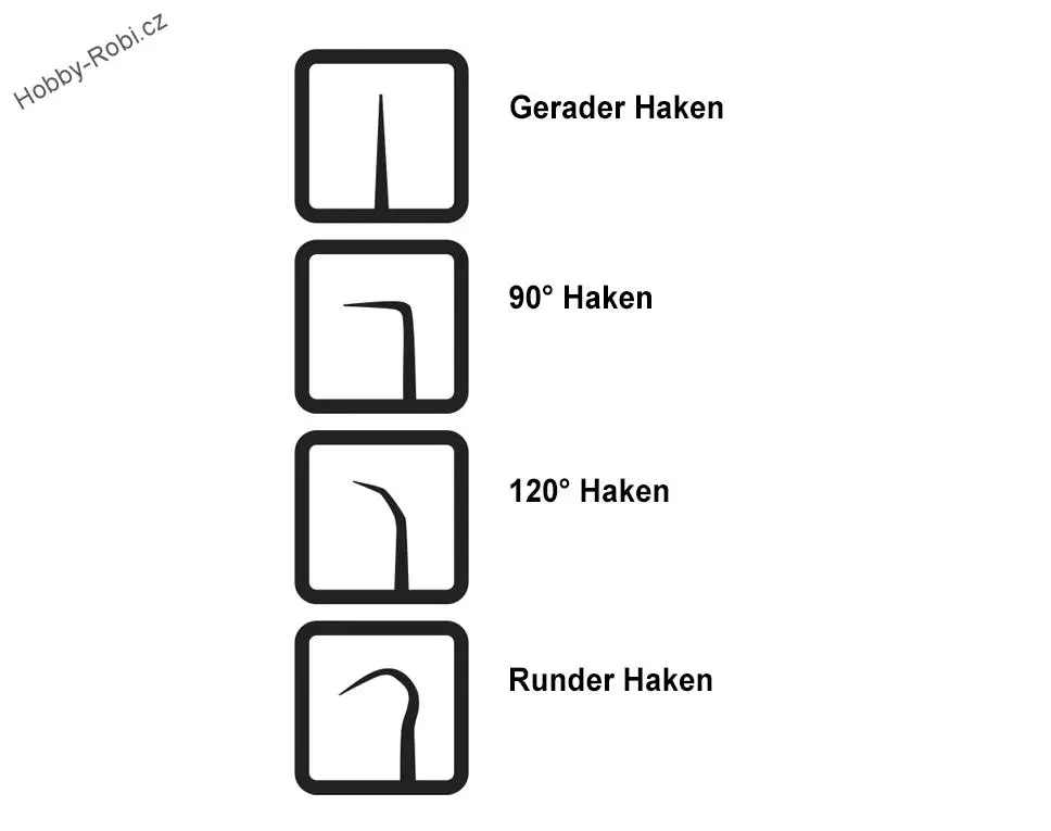 Háky s magnetem - Donau RM05