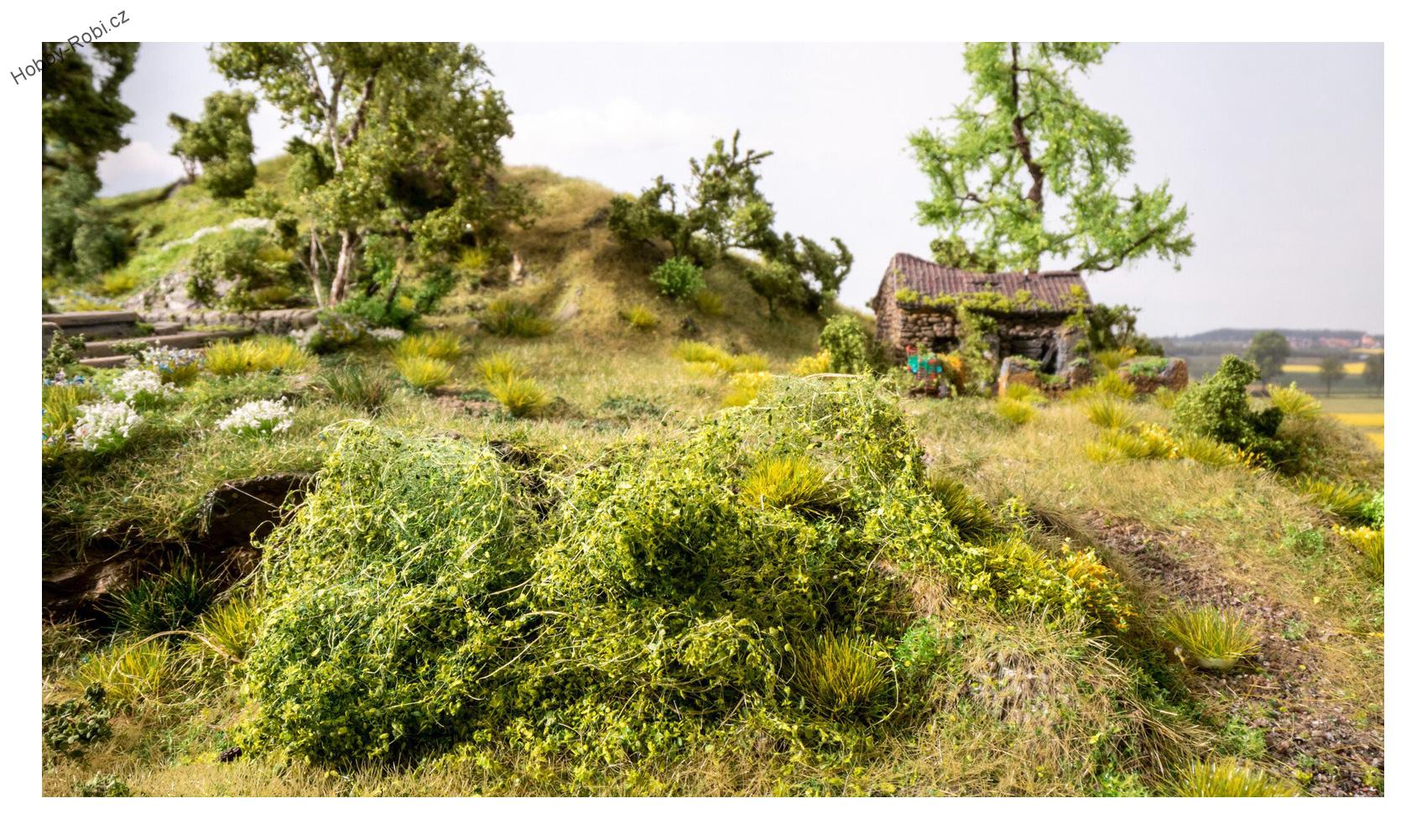 Foliáž křoví středně zelené Profi - Noch 07310