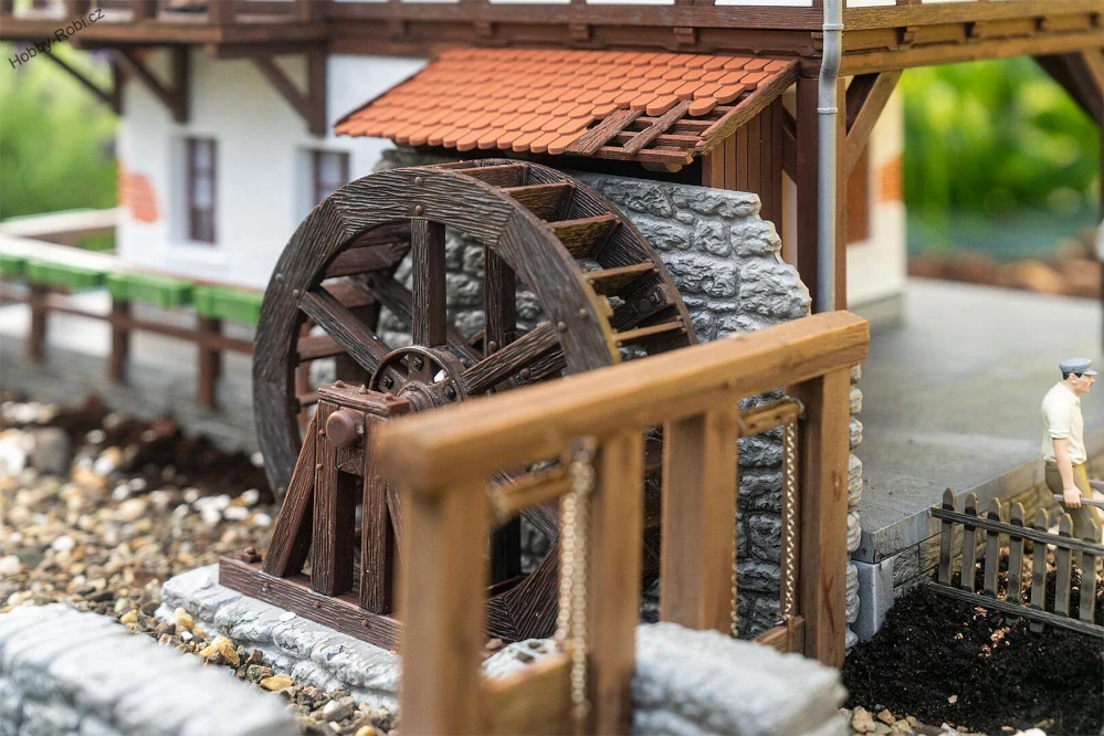 Vodní mlýn velký hrázděný G - Faller Pola 331115