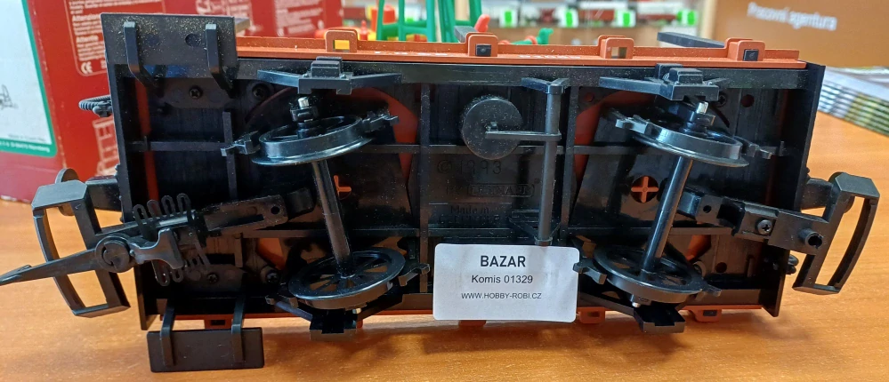 Klanicový vůz s funkčním nakladačem G BAZAR - LGB 94069
