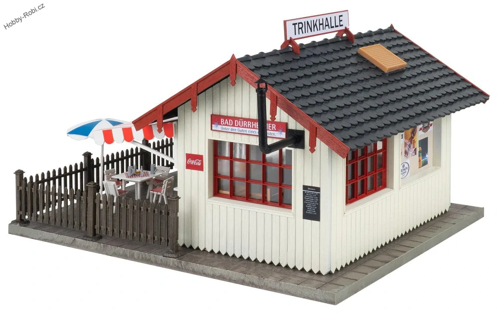 Občerstvení se zahrádkou G - Faller Pola 331111