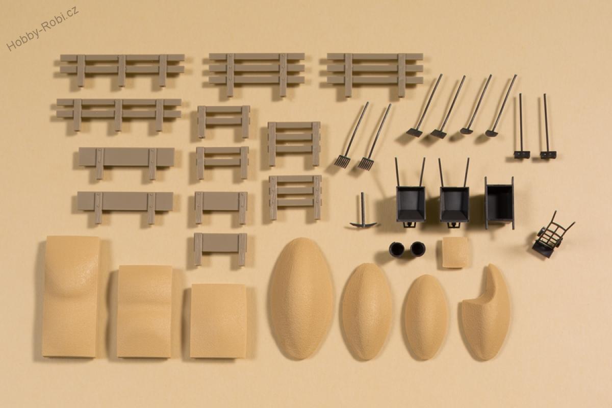 Příslušenství k autům H0 1:87 - Auhagen 41658