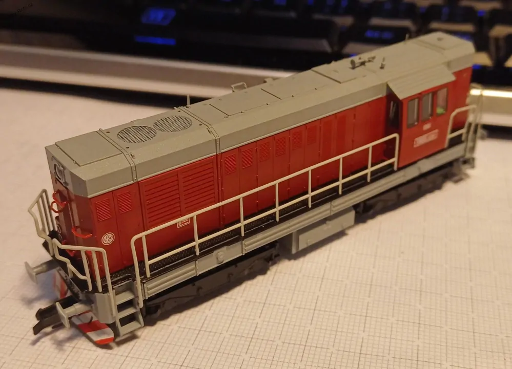 Dieselelektrická lokomotiva Kocour T466.2231 ČSD TT - Tillig 02767