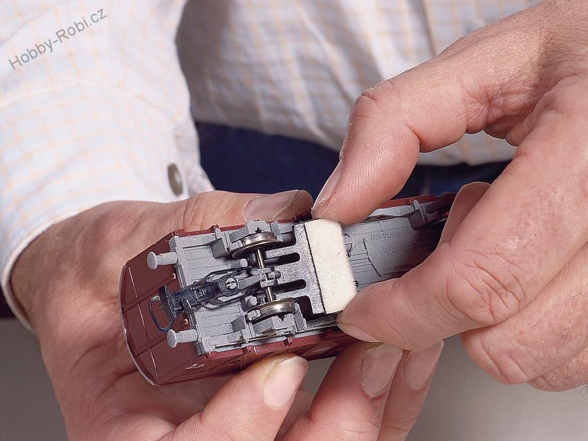 Čistící polštářky na koleje H0 5 ks - Noch 60157