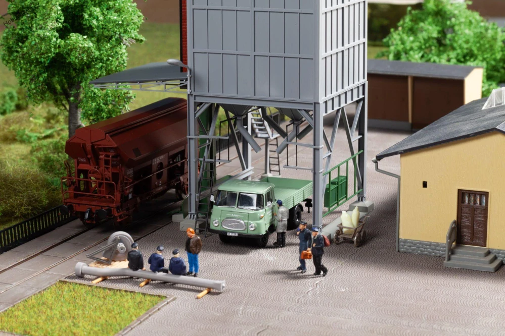 Obilné silo H0 - Auhagen 11446