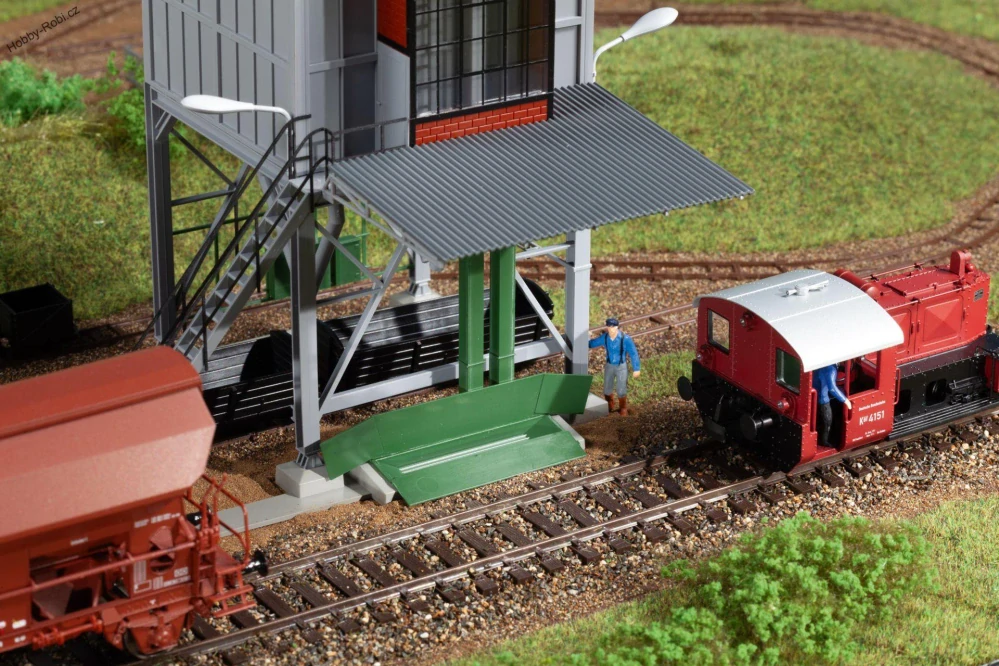 Obilné silo H0 - Auhagen 11446