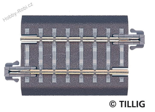 Kolej s podložím přímá BG3 43 mm TT - Tillig 83705
