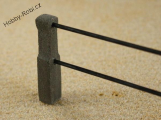 Trubkové zábradlí rozšíření o 50 cm G - Miniaturbeton