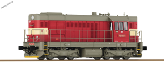 Motorová lokomotiva Kocour 742 162 ČD H0 - Roco 7300014