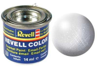 Barva emailová metalická hliníková č. 99 - Revell 32199