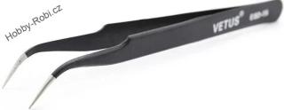 Pinzeta zahnutá antimagnetická 135 mm