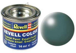 Barva emailová hedvábná listově zelená č. 364 - Revell 32364